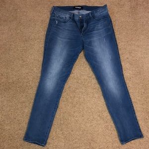 Express Mid Rise Jeans